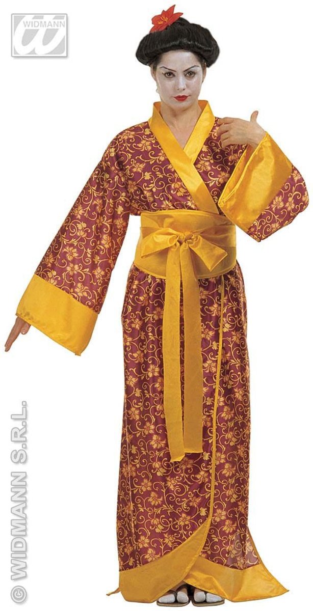 Geisha Kostuum | Geisha Kyoto Dame Kostuum Vrouw | Medium | Carnaval kostuum | Verkleedkleding